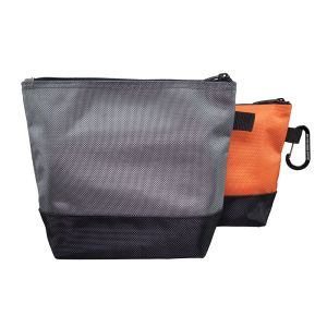 55470 Klein Tools Zipper Bag, Stand-Up Tool Pouch, 2-Pack