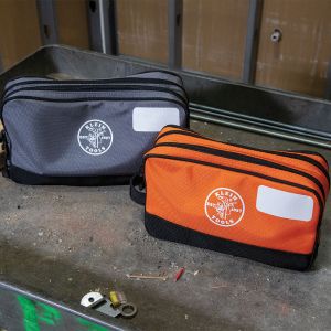55579 Klein Tools Double Zipper Tool Bag, 2-Pack