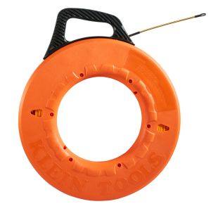 56014 Klein Tools Fiberglass Fish Tape with Spiral Leader, 200-Foot