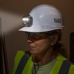 56062 Klein Tools Rechargeable Headlamp and Work Light, 300 Lumens All-Day Runtime