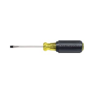 601-3 Klein Tools 3/16-Inch Cabinet Screwdriver, 3-Inch Round Shank