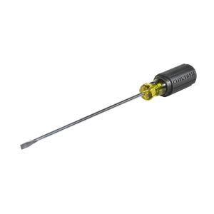 601-8 Klein Tools 3/16-Inch Cabinet Screwdriver, 8-Inch Round Shank