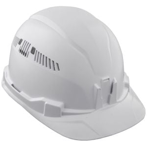 60105 Klein Tools Hard Hat, Vented, Cap Style, White