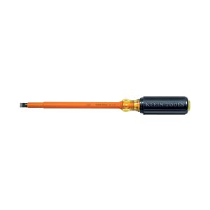 602-8-INS Klein Tools Insulated Screwdriver, 3/8-Inch Cabinet, 8-Inch Round Shank