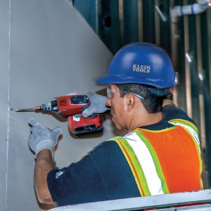 60248 Klein Tools Hard Hat, Non-Vented, Cap Style, Blue