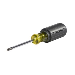 603-3 Klein Tools #1 Phillips Screwdriver, 3-Inch Round Shank