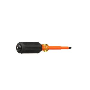 603-4-INS Klein Tools Insulated Screwdriver, #2 Phillips, 4-Inch Round Shank