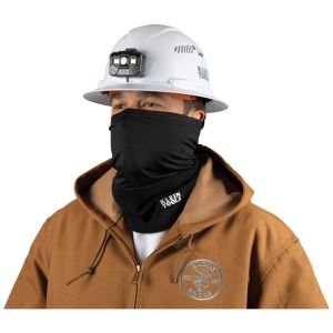 60466 Klein Tools Neck and Face Warming Half-Band, Black