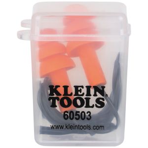605036 Klein Tools Corded Earplugs, 6-Pair Pack