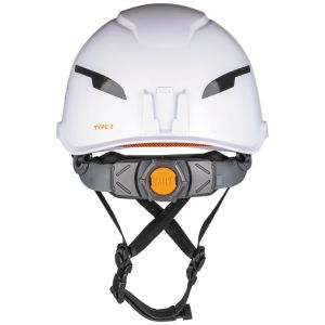 60525 Klein Tools Safety Helmet, Type-2, Non-Vented Class E, with Rechargeable Headlamp