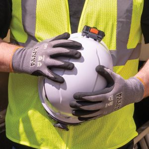 60583 Klein Tools Knit Dipped Gloves, Cut Level A2, Touchscreen, Small, 2-Pair