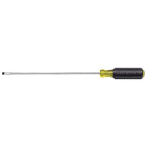 608-6 Klein Tools 1/8-Inch Cabinet Mini Screwdriver, 6-Inch Round Shank