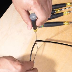 6243 Klein Tools 3/32-Inch Slotted Precision Screwdriver, 3-Inch Shank