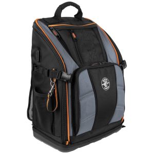 62482 Klein Tools Tradesman Pro&trade; Tool Station Tool Bag Backpack, 27 Pockets