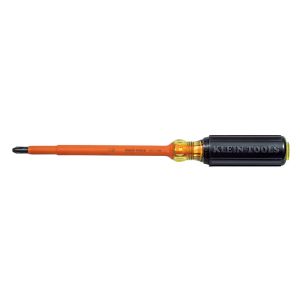 6337INS Klein Tools Insulated Screwdriver, #3 Phillips, 7-Inch Round Shank