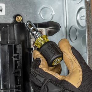 65131 Klein Tools 2-in-1 Nut Driver, Hex Head Slide Drive&trade;, 1-1/2-Inch