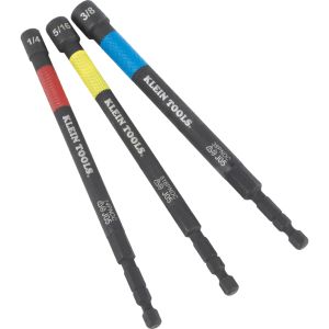 65411PK3 Klein Tools Magnetic Power Nut Setter 3-Piece Set