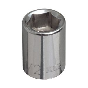 65702 Klein Tools 1/2-Inch Standard 6-Point Socket, 3/8-Inch Drive