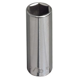 65716 Klein Tools 3/4-Inch Deep 6-Point Socket, 3/8-Inch Drive