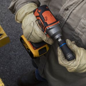 66004 Klein Tools 2-in-1 Impact Socket, 6-Point, 3/4 and 9/16-Inch
