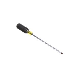 666 Klein Tools #2 Square Recess Screwdriver, 8-Inch Shank