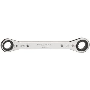 68205 Klein Tools Ratcheting Box Wrench 11/16 x 3/4-Inch