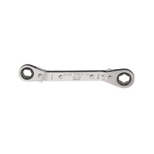 68238 Klein Tools Reversible Ratcheting Box Wrench, 1/2 x 9/16-Inch