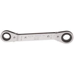 68240 Klein Tools Reversible Ratcheting Box Wrench, 5/8 x 11/16-Inch