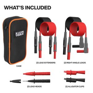 69483 Klein Tools Meter Accessory Extension Kit, 9-Piece