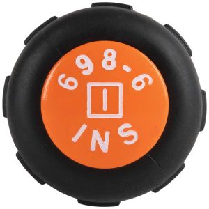 6986INS Klein Tools Slim-Tip 1000V Insulated Screwdriver, #1 Square, 6-Inch Round Shank
