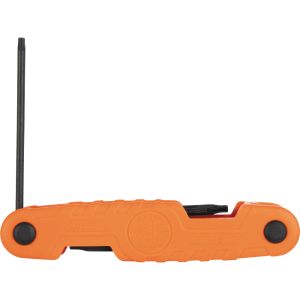 70550T Klein Tools Pro Folding Hex Key Set, 10-Key, TORX&reg; Sizes