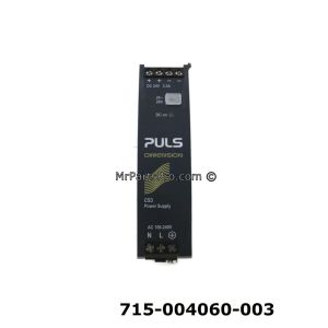 715-004060-003 GEA Power Supply, 24vdc 3.3a 120/240vac In Din Mount, Puls Dimension C-series *** Supercedes 7