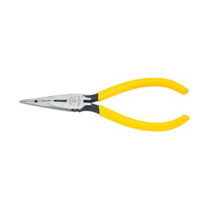 71980 Klein Tools Telephone Work Pliers, Needle-Nose Side-Cutters, Type L1, 6-1/2-Inch