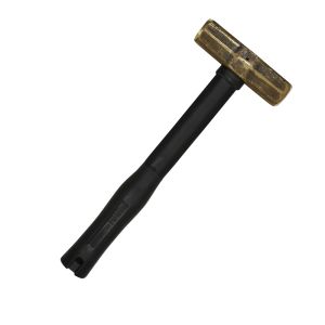 7HBRFRH10 Klein Tools Brass Sledge Hammer, Rubber Handle, 10-Pound
