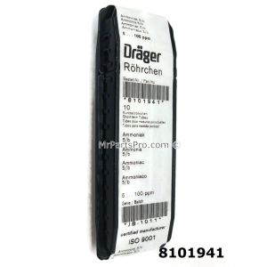 8101941 Draeger Tube Ammonia 5/b Gas Detection Tube Detection Range: 2.5 - 100 ppmTests per box: 10Shelf life: 2 Year