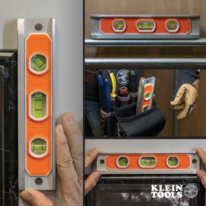 935R Klein Tools Aluminum Torpedo Level Rare-Earth Magnet, 9-Inch