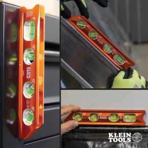 935RB Klein Tools Torpedo Billet Level, Rare-Earth Magnet