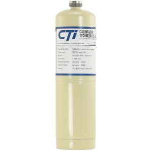 RB17L-R514A/1000 CTI Certified Calibration Gas, 17L Cylinder, CGA 600 Valve, 1000 ppm R514A, Balance Air