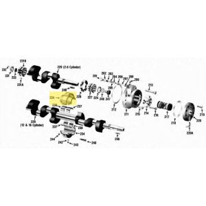 Vilter A32163A, Case 4412&16 BRG Center Support Set