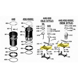 YOKE 400 DOUBLE ASSY