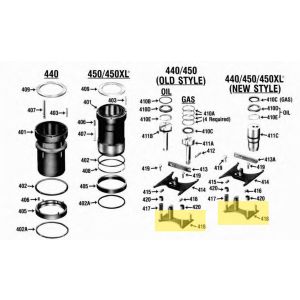 GUIDE 440 YOKE SINGLE ASSY