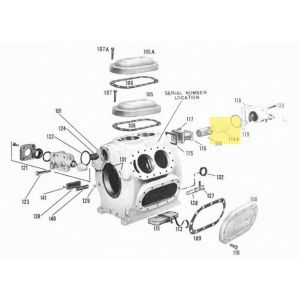 Vilter A33773A, BAG 3 Suction Screen 324
