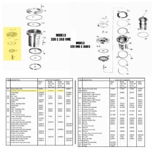 Vilter A33959A, Guard 340 Valve & Seat Discharge