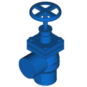 Hansen AS150H, 1-1/2 NH3 Shut-off Valve Angle, Socket Weld, Handwheel