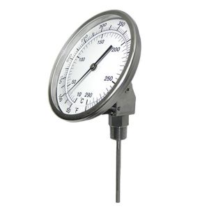 0.260 Bore Diameter 1/2 NPT x 3/4 NPT Connection Size PIC Gauge TW-ST02-23S2 2-1/2 Stem Length 304 Stainless Steel Standard Thermowell for Industrial Bimetal Thermometers Stepped Style 