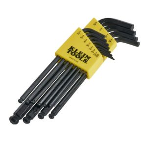 BLK12, Klein Tools, Hex-Key Set 12-PC, L-Style Ball-End