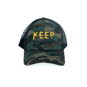 Keep Supply Trucker Hat - Camo with Keep Supply Logo