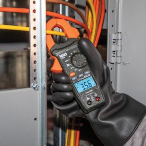 CL220 Klein Tools Digital Clamp Meter, AC Auto-Ranging 400 Amp with Temp