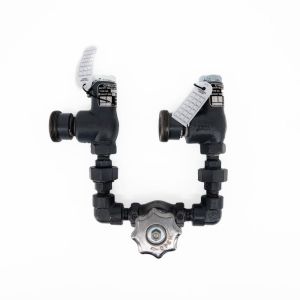 Cyrus Shank 813 DU-300 Dual Assembly With Unions, 1/2