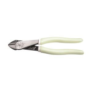 D200028GLW Klein Tools Diagonal Cutting Pliers, High-Visibility, 8-Inch